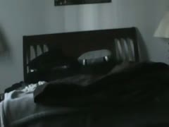 Horny pair non professional sex tape passionate love making in bedroom